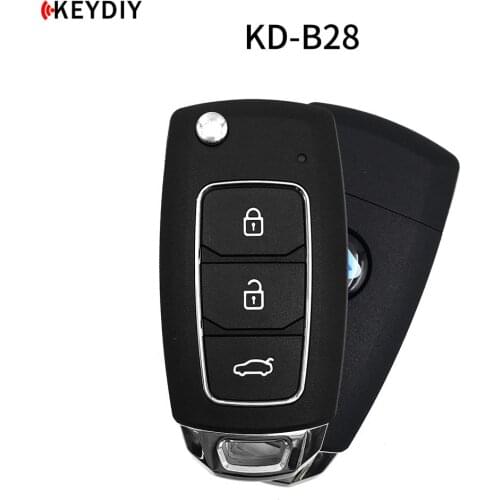 5pcs/lot,KEYDIY KD B28 3 Buttons Remote Car Key For KD900+/URG200/KD-X2/KD MINI Key Programmer B Series Remote Control