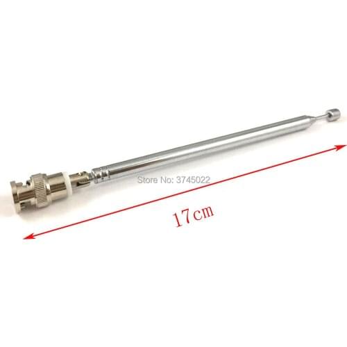 1pcs 15dbi Portable Radio Scanner VHF UHF s788 Dvb-t TV BNC Male Telescopic Antenna