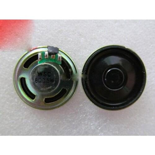 1pcs 30mm 8Ω 0.5W Ultra-thin speaker Loudspeaker 8ohm Home Audio Video parts