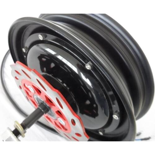 10inch 48V60V/72V 1000W BLDC electric scooter hub motor/ powerful electric motorcycle replace motor