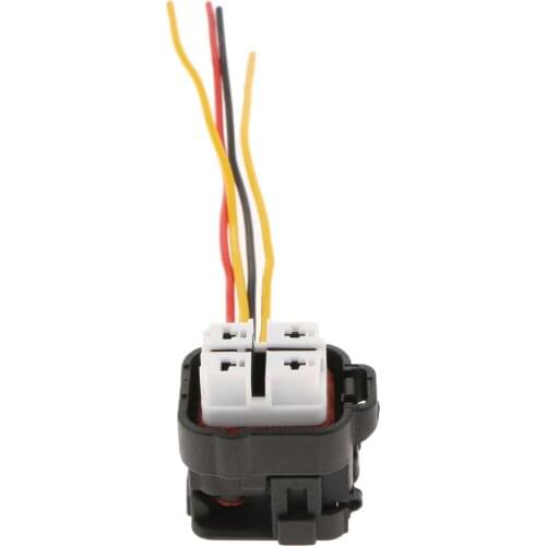 4 Pin Auto Car Fuel Pump Plug Auto Waterproof Female Wire Harness Connector Adapters