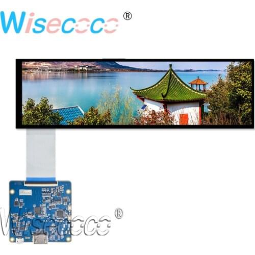 8.8 inch 1920x480 HSD088IPW1-A00 IPS LCD Module Display Mipi Driver Board Car Stretched Bar Screen HSD088IPW1