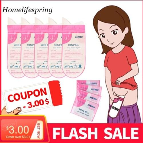 8PCS 700ml Emergency Portable Car Urine Bag Vomit Bags Mini Mobile Toilets Handy Unisex Disposable Urinal Toilet Bag