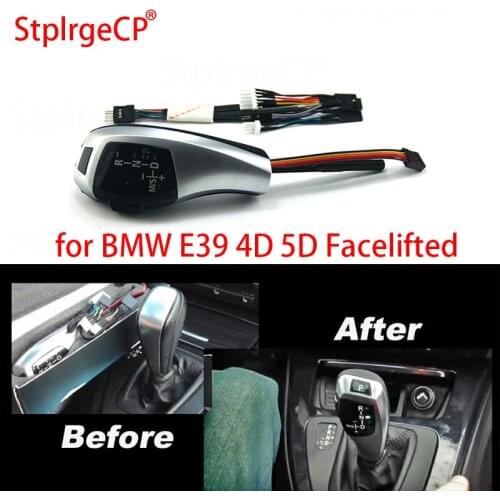 For BMW 1996-2003 E39 4D Sedan 5D Touring Facelifted LHD Automatic Updated Look LED Gear Shift Knob Car Parts