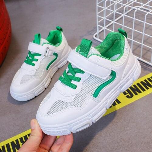 Spring Autumn Kids Shoes Baby Boy Girl Childrens Casual Sneakers Mesh Breathable Soft Anti-Slip Running Sports Shoes Size 26-36