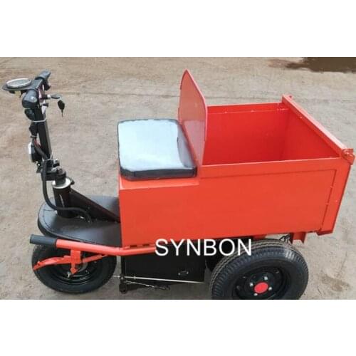 SYNBON Driving Style Motorized Wheelbarrow Electric Powered Carts