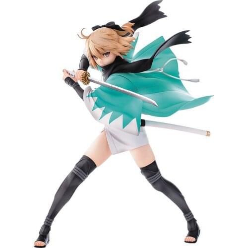 Fate 1/7 Scale Saber Souji Okita PVC Action Figure Toys Japan Anime Figure Collectible Statue Doll For Gift