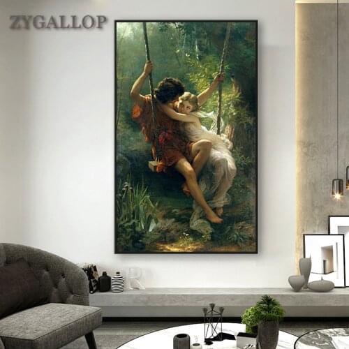 France Famous Springtime Oil Painting Art Print Posters Scandinavian Canvas Wall Art Pictures for Living Room Home Decor Cuadros