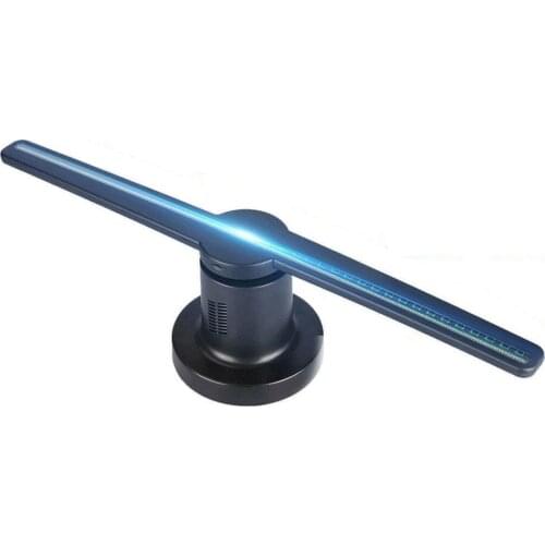 224 Lamp Beads Naked Eye 3D LED WiFi Holographic Projector Display Fan Hologram Advertising Player 16G Memory