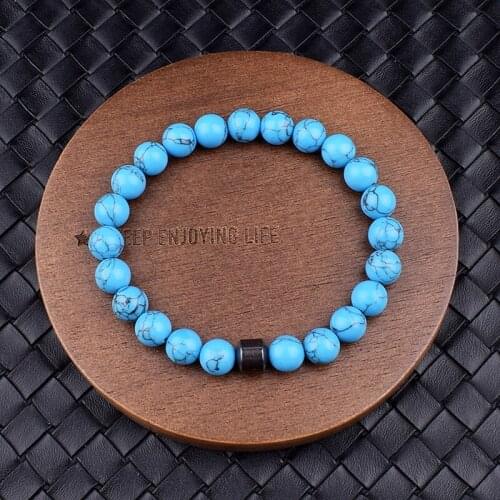 HOBBORN Stone Bracelets