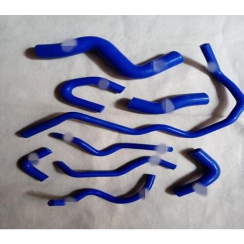 9pcs Silicone Coolant Radiator Hose Kit For vw golf G TI 2.0 FSI MKV MK5 Turbo 04-09