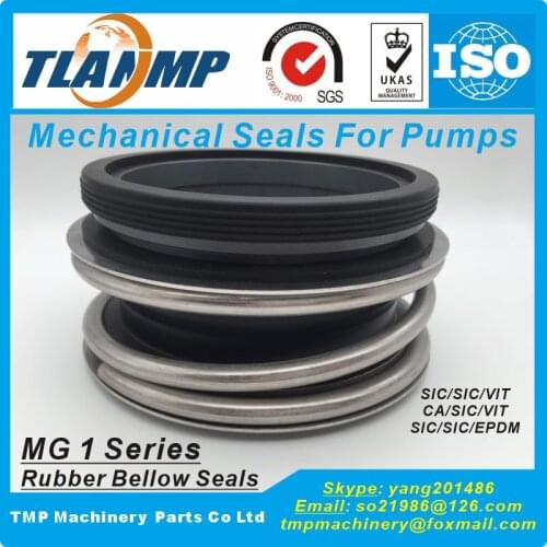MG1-58 , MG1/58-G60 , MB1-58 , 109-58 TLANMP Burgmann Mechanical Seals for Water Pumps with G60 flat cup seat