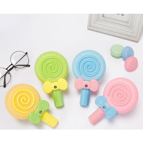 Novelty Lollipop Design Children LED Night Light Baby Bedroom Energy Saving Sensor Lamp Light Auto Control Cute Sleep Lights