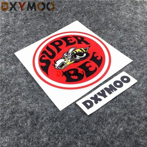 Bees Honey Car Window Tail Stickers Motorcycle Side Stickers Reflective Car Styling for SUPER BEE