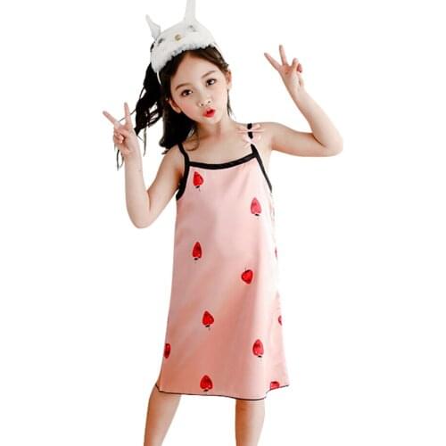 Dresses For Girls Floral Pattern Dress For Girl Bow Party Dress Child Summer Costume Girl 6 8 10 12 14