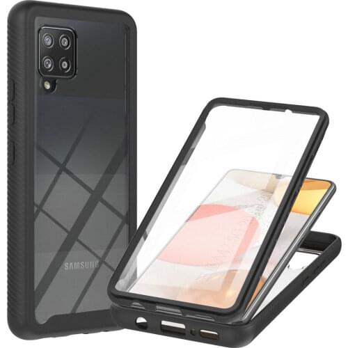 Shockproof Case Hard Back Shell for Samsung Galaxy A42 5G 2020 Crystal Case Bumper Armor Screen Protect for Samsung A 42 Fundas