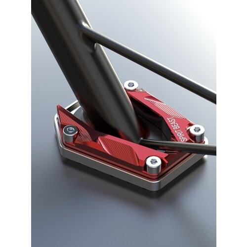 Motorcycle Widened Kickstand Pad Apply for Loncin Voge 300rr 300ac