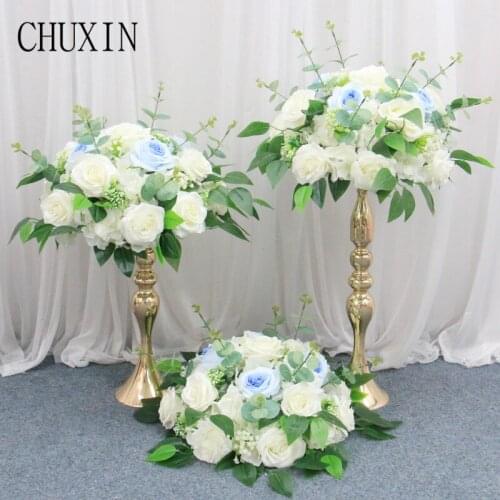 Wedding Flower Ball Desktop Flower Wedding Decoration Rose Peony Leafy Ball Wedding Party Christmas New Year Flower Decoration