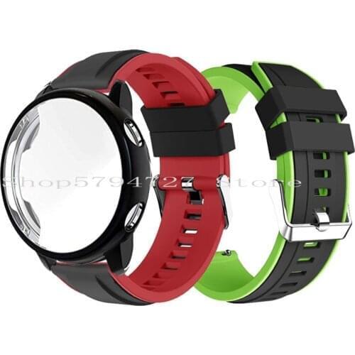 Silicone Band Watch Case For Samsung Galaxy Active 2 40mm 44mm active2 Watch Cover Protective Cases Smartwatch Acces