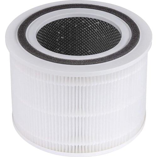 For LEVOIT Core 300 Air Purifier Replacement Filter, True HEPA Filter, High-Efficiency Activated Carbon Filter Core 300