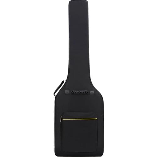 Universal Electric Bass Bag Hand Bag Case Double Straps Pad Backpack Padded Soft Guitar Case