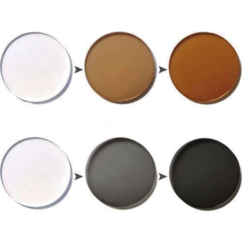 1.67 Photochromic Single Vision Optical Aspheric Prescription Lenses Fast and Deep Color Coating Change Performance