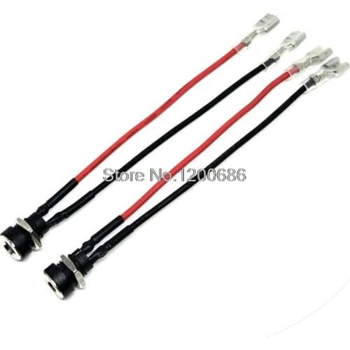 1007 20AWG 4.8MM to dc jack 5.5/2.1 female connector 5.5 2.1 DC 4.8MM Female