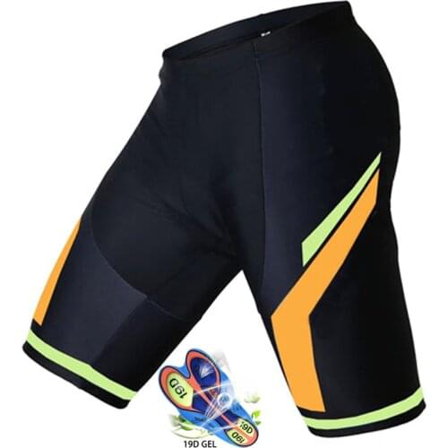 2021 Men Pro team Cycling Shorts 19D Anti Slip Padded Gel Cycling MTB Bike Shorts Mountain Bicycle Short Pants cycling shorts