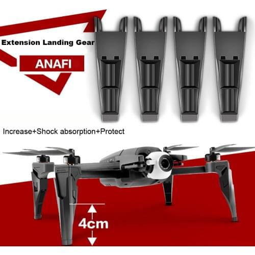 4pcs Extension Landing Gear Legs Support Protector For Parrot ANAFI Accessory Leg Support Protector Extension Replacement Toys