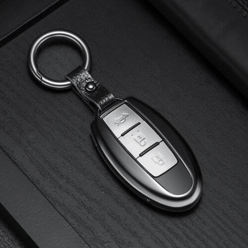 Car Aluminium Alloy Key Cover Key Case For infiniti FX35 FX37 FX50 G25 G35 G37 JX35 M35 M37 M45 Q70