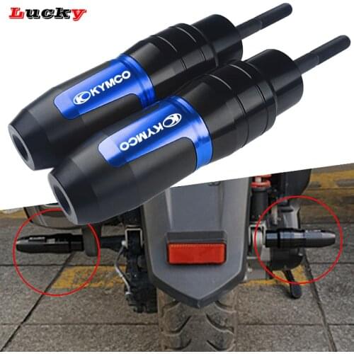 For KYMCO DownTown 350 300i Xciting 250 350 350i 400 400i CK250T Hot Deals Motorcycle Crash Exhaust Slider Protector Crash Pads