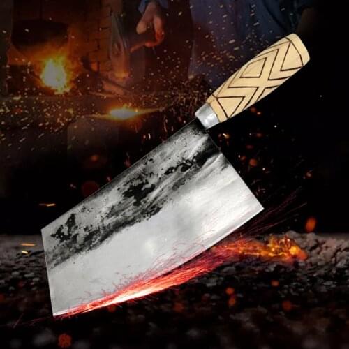 Cooking Chef Knife Sharpness hand-forged wooden handle kitchen knife household knives Kitchen Accessories Kitchen Tools