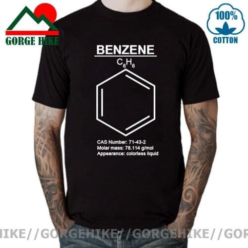 GorgeHike Benzene Molecular Formula Chemistry Subject mens t shirts casual jerseys new fashion Tops t-shirt Short sleeve clothes