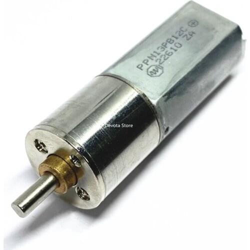 GA16-050 DC 3V small gear motor 6V 40RPM DIY 12V 1:250 METAL SHELL