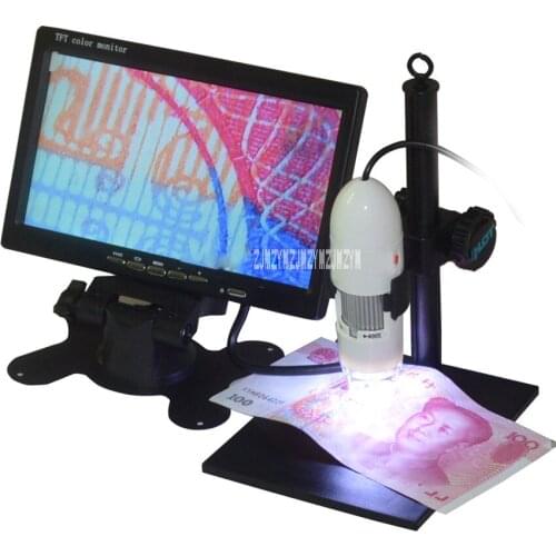 New Arrival Digital Microscope TV Output High Definition Video Microscope Electronic Magnifier 25-400 times(manually adjustable)