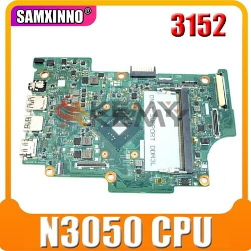Original Laptop motherboard For DELL Inspiron 3152 3157 Celeron N3050 Mainboard CN-08R7VD 08R7VD 14274-1 SR29H