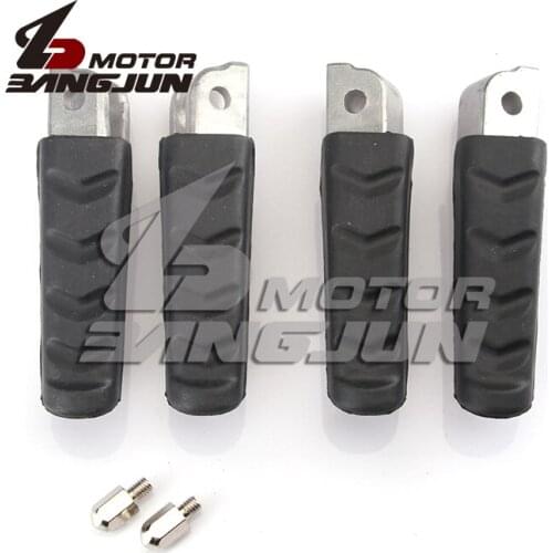 Motorcycle Durable Front & Rear Footrest Foot Peg Fits BMW F800S F800ST R1200S R1200ST R1200R