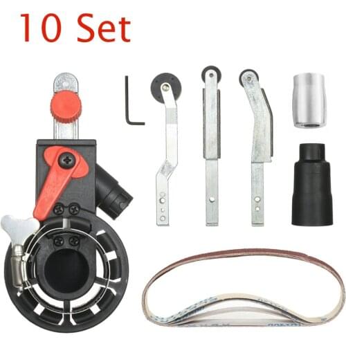 Wholesale 10Set Angle Grinder Mini DIY Sander Sanding Belt Adapter Grinding Machine Belt Adapter Grinder For 100MM/115MM/125MM