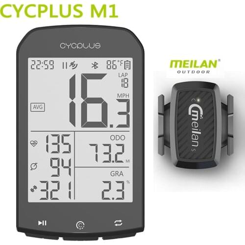 CYCPLUS M1 Bike GPS computer bike Computer Speed wireless cycling computer Stopwatch