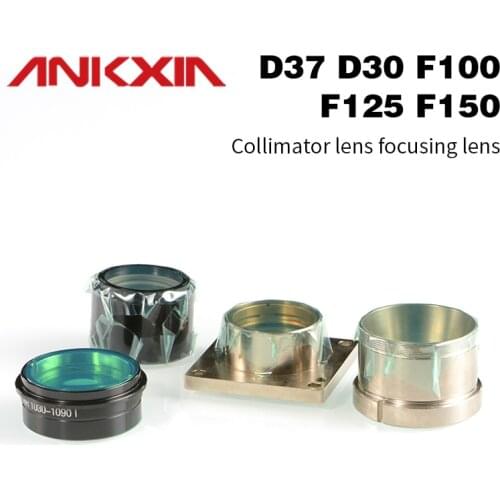 Fiber Laser Collimating Focusing Lens D30 D37 With Lens Holder For Precitec ProCutter Lightcutter Laser Cutting Head