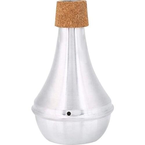 XSXS--Trumpet Whisper Mute, Lightweight Aluminum Alloy Practice Silencer Musical Instrument Part Accessory