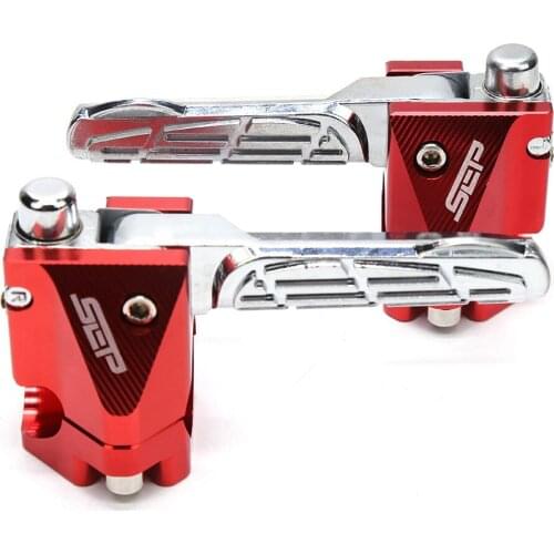 Motorcycle Rear Pedal Is Suitable For Yamaha Bws125 Electroplating Modification Accessories, Electroplating Flying Pedal Rc150