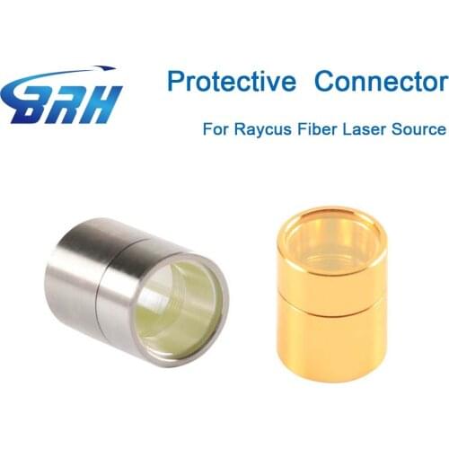 BRH Raycus 0-4KW/6KW Output Connector Protective Lens Group QBH for Raycus Fiber Laser Source 0-6KW Fiber Laser Cutting