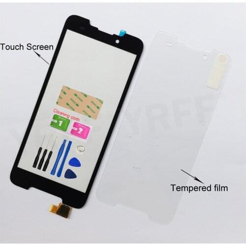 Tempered Glass Screen Protective Film For Cubot Quest Touch Screen Digitizer Glass Panel Sensor Front Glass Assembly Parts Tools