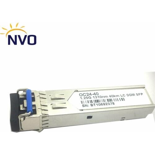 1.25G Dual Fiber SFP 1310nm 40KM LC, 1000Base 1.25G Gigabit Multimode LC SFP Transceiver, Dual Fiber,1310mm,40KM,DDM SFP Module