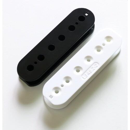 4pcs/Pack 49.2mm ABS material humbucker guitar pickup bobbin in black / white pickup parts guitarra