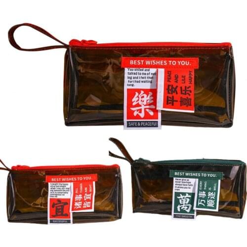 80% Off Pen Bag Double Layers Waterproof Student Practical Writing Case For School