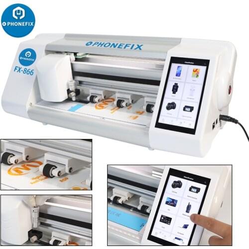 Auto Film Cutting Machine Hydrogel Film Screen Film Cutting Machine Film Laminating Mobile Phone Screen Protector Cutter