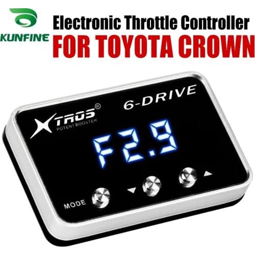 Car Electronic Throttle Controller Racing Accelerator Potent Booster For TOYOTA CROWN Tuning Parts Accessory