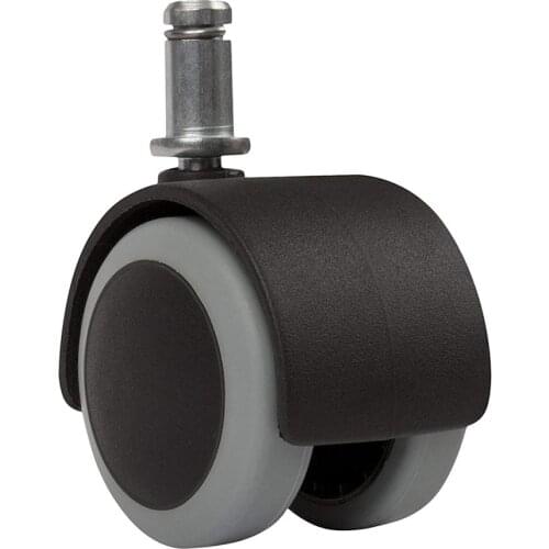 Silent Reinforced Furniture Casters 2 Inch Polyurethane Universal Wheel Boss Chair Wheel Office Chair Casters